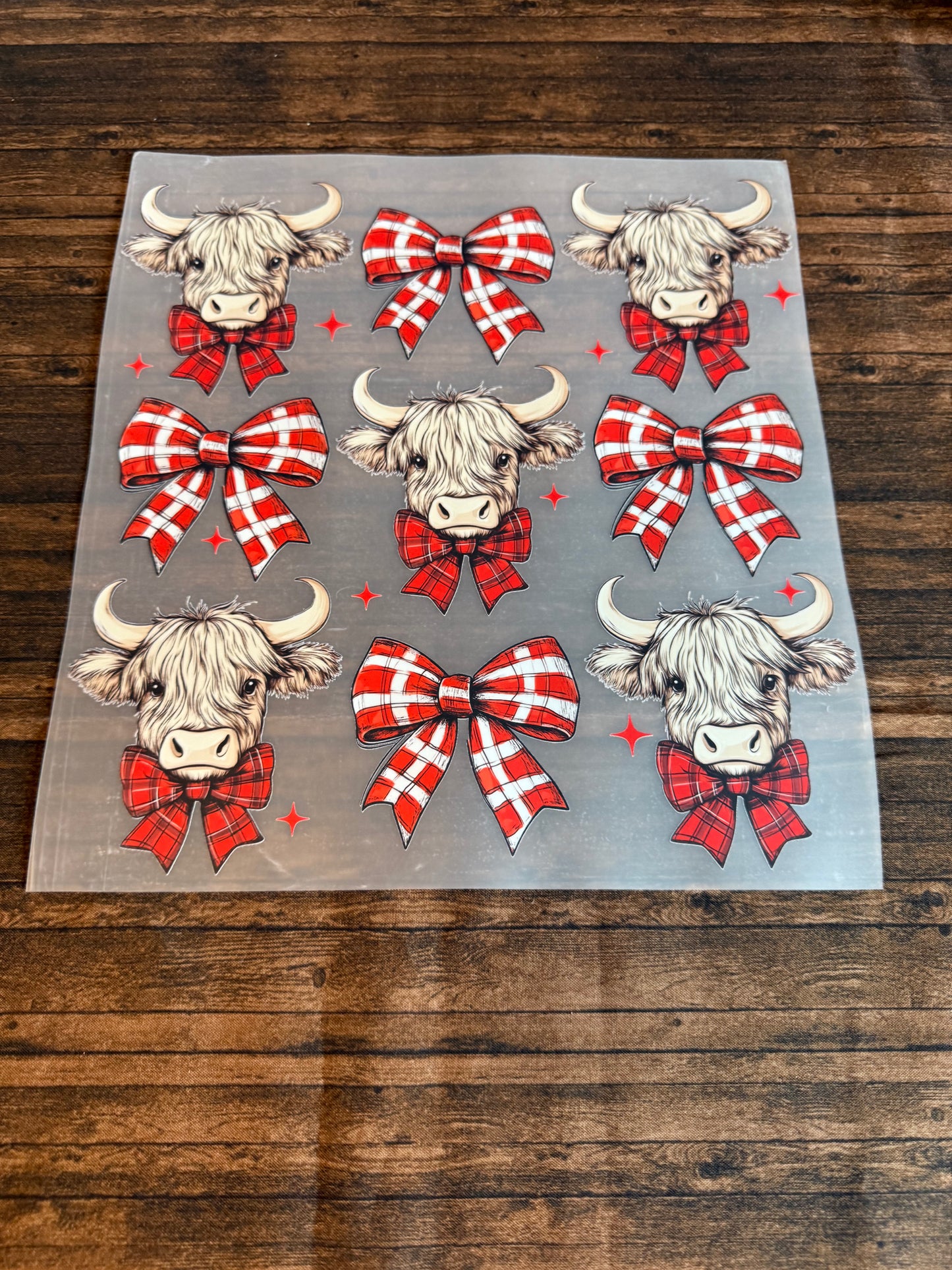 Highland Cow Bow