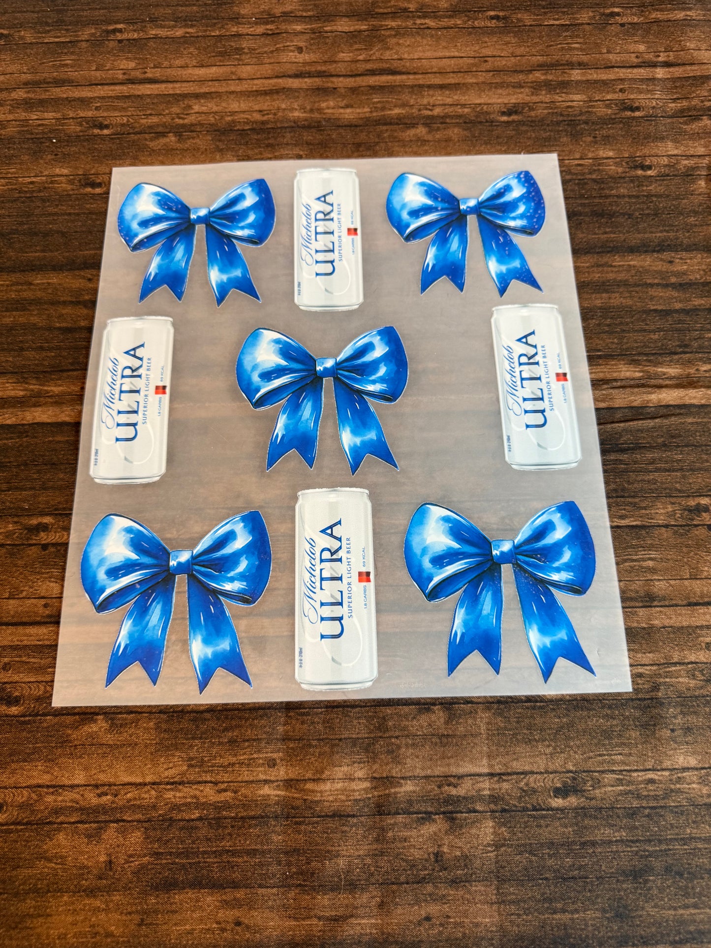 Michelob Blue Bow